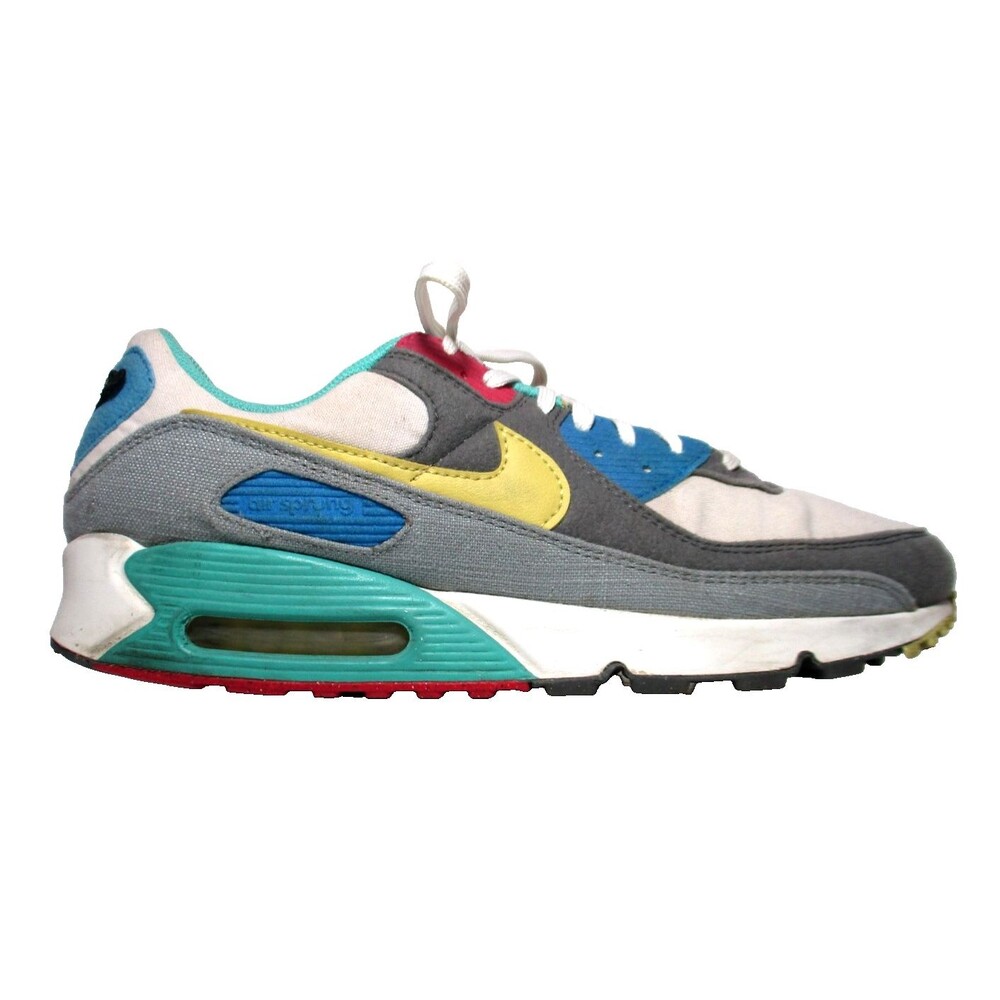 Nike Air Max 90 Air Sprung Iron Grey Size 13 Men Pre-owned No Box